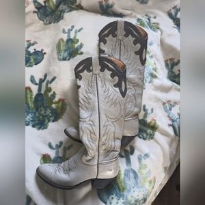 Vintage Kenny Rogers Western Cowboy Riding Boots Women's Sz 5.5